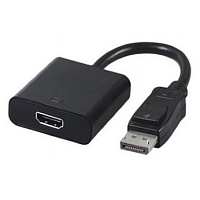DisplayPort to HDMI adapter cable, black