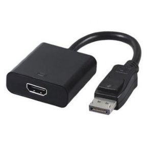 DisplayPort to HDMI adapter cable, black