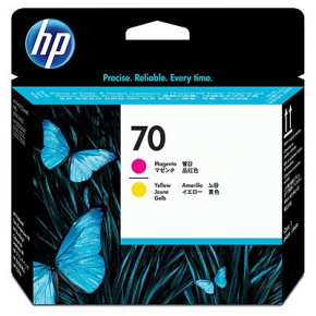 HP 70, tlačová hlava pre HP DesignJet Z2100, Z3100, Z3200, Yellow, Magenta