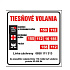 Etikety Info- Tiesňové volanie