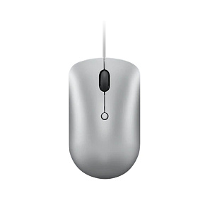 Lenovo 540/Kancelárska/Optická/2 400 DPI/Drôtová USB-C/Sivá