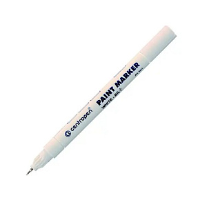 Značkovač CENTROPEN 9211 lakový biely