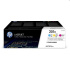 HP 201X CMY tri pack toner pre HP LaserJet M252n/dw, M274n, M277n/dw, 3x 2300 strán