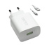 nabíjačka CENTO P101 MicroUSB 1USB(QC)/3A/18W biela