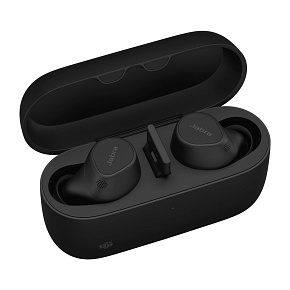 Jabra Evolve2 Buds/Stereo/ANC/USB/BT/Bezdrať/MS/Čierna Jabra Evolve2 Buds/Stereo/ANC/USB/BT/Bezdrať/MS/Čierna