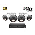 iGET HGNVK88604 - Kamerový MegaHD 6K PoE SMART set, 8CH NVR + 4xIP 6K kamera, zvuk, AI detekcia