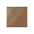 Obálky 160x160mm O Kraft 120g BK/10ks prírodná