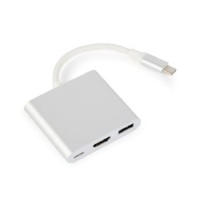 USB type-C multi-adapter, Silver