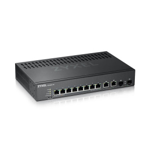 Zyxel GS2220-10, 8-port GbE L2 Switch with GbE Uplink (1 year NCC Pro pack license bundled)