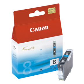 ink cartridge  CLI-8C cyan Pixma iP4200/5300, MP500/530/600/610/800 (0621B001)