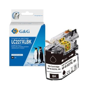 alt. kazeta G&G pre BROTHER LC227XLBK DCP-J4120DW MFC-J4420DW MFC-J4425DW MFC-J4620DW MFC-J4625DW (28.6ml/BK)
