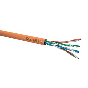Instalační kabel Solarix CAT5E UTP LSOHFR B2<sub>ca</sub>-s1,d0,a1 305m/box SXKD-5E-UTP-LSOHFR-B2ca