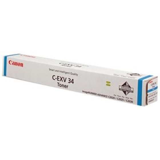 toner CANON C-EXV34 cyan iRAC2020L/iRAC2020i/iRAC2030L/iRAC2030i (3783B002)