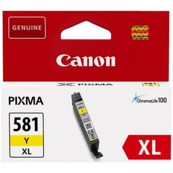 kazeta CANON CLI-581Y XL yellow TS6150/TS8150/TR7550/TR8550 (2051C001)