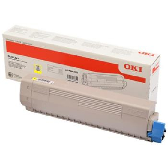 toner OKI C833/C843 yellow (10.000 str.) (46443101)