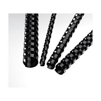 Plastic back 16 mm, black*100ks