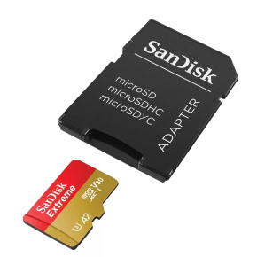 SanDisk Extreme 64GB microSD card