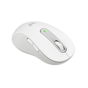 Logitech M650 L Left Signature Wireless Mouse - OFF-WHITE