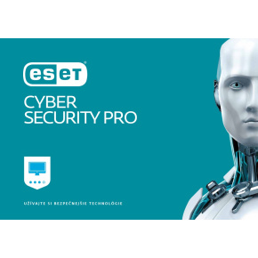 ESET Cyber Security Pro pre Mac ;  3 licencie + 1 ročný update