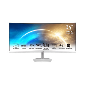 MSI Pro/MP341CQW/34"/VA/wQHD/100Hz/1ms/Biela/3R