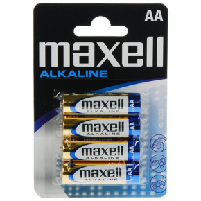 Batérie Maxell Alkaline AA 4ks Blister