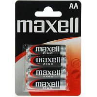 Batérie Maxell Zinc AA 4ks Blister
