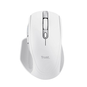 Trust Ozaa+/Kancelárska/Optická/Pre pravákov/3 200 DPI/USB+BT/Biela