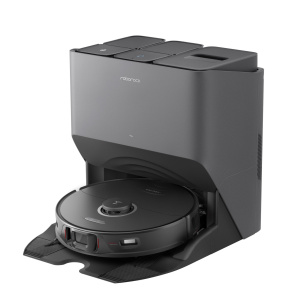 Roborock S8 Pro Ultra black, robot wacuum cleaner with dock