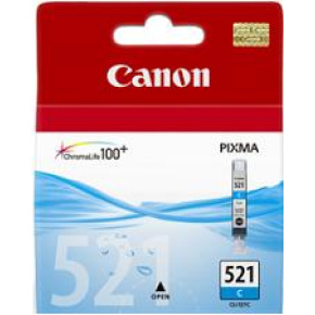 kazeta CANON CLI-521C cyan MP 540/620/630/980, iP 3600/4600 (2934B001)