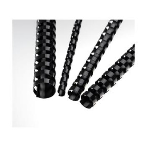 Plastic back 32 mm, black*50ks