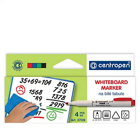 Značkovač CENTROPEN 2709/4 farby stierateľný Značkovač CENTROPEN 2709/4 farby stierateľný