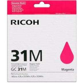 toner RICOH Typ GC 31 LC Magenta GXe2600/GXe3000N/GXe3300N/GXe3350N/GXe5550