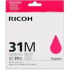 toner RICOH Typ GC 31 LC Magenta GXe2600/GXe3000N/GXe3300N/GXe3350N/GXe5550