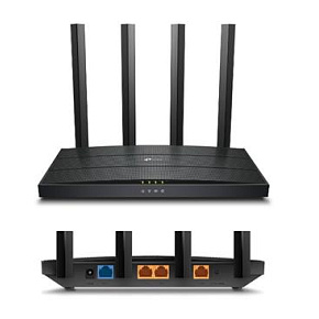 TP-LINK Archer AX12, AX1500 Wi-Fi 6 Router, 4-Port 1000Mbps RJ45, 4x anténa 