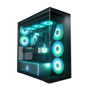 ARCTIC Premium PC Case Xtender Black (Mirror Glass), E-ATX