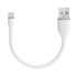 Satechi kábel Flexible USB to Micro USB 0.15m - White