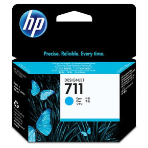 HP 711, atramentová náplň pre HP DesignJet T120, T520, Cyan