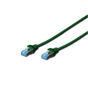 DIGITUS patchcable Cat5E, SF/UTP - 1m, green