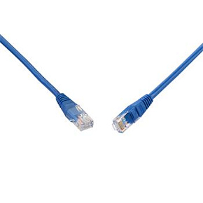 Patch kabel CAT5E UTP PVC 2m modrý non-snag-proof C5E-155BU-2MB Patch kabel CAT5E UTP PVC 2m modrý non-snag-proof C5E-155BU-2MB