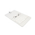 AAIREN AiTab Leather Case 2 with USB Keyboard 8" WHITE (CZ/ SK/SK /DE/UK/US.. layout)