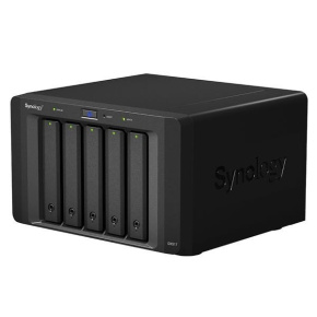 Synology™ DX517, 5bay Desktop Expansion Unit pre DS1817+/DS1517+/DS918+/DS718+/DS1817/DS1517/NVR1218, Hot Swap