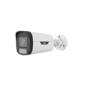 UNIVIEW IP kamera 3840x2160 (8 Mpix), až 20 sn/s, H.265, obj. 2,8 mm (111°), PoE, Mic, Biely prísvit do 30m, WDR 120dB, Micro SDXC
