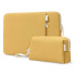 Tomtoc puzdro Lady Sleeve with Pouch pre Macbook Pro 14" M1/M2/M3 - Cheese Yellow