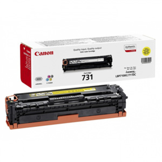 toner CANON CRG-731 yellow LBP 7100Cn/7110Cw, MF 8230Cn/8280Cw (1.500 str.) (6269B002)