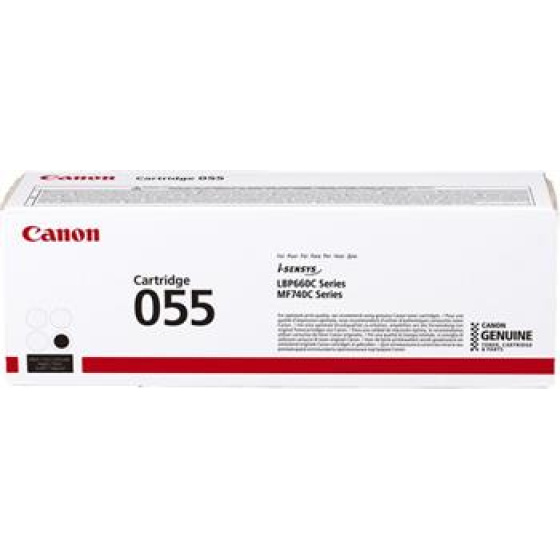 toner CANON CRG-055 black i-SENSYNS LBP663Cdw, MF742Cdw (2.300 str.) (3016C002)