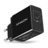 univerzálna USB nabíjačka Axagon ACU-PD22, 1x USB Typ C, 22W max. 3A, čierna PD3.0/QC3.0/AFC/FCP/Apple