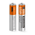Rechargeable Battery ColorWay AA? micro USB 400 mAh 1.5V (2pcs.) (CW-UBAAA-01)