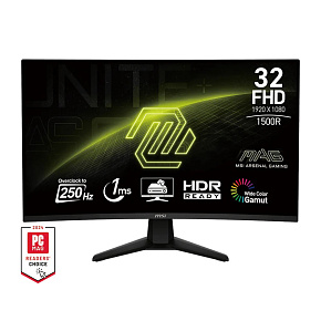 MSI MAG/32C6X/31,5"/VA/FHD/250Hz/1ms/Čierna/3R
