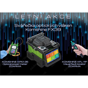 KOMSHINE FX39 Profesional 3D Fusion splicer + Power Meter/Fault locator KPV-53