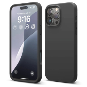 Elago kryt Silicone Case pre iPhone 16 Pro Max - Black